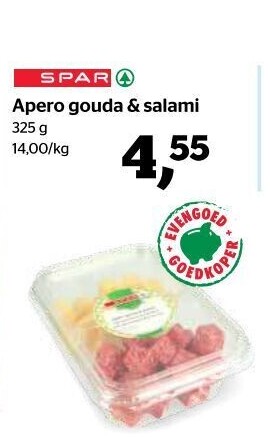 Apero gouda & salami