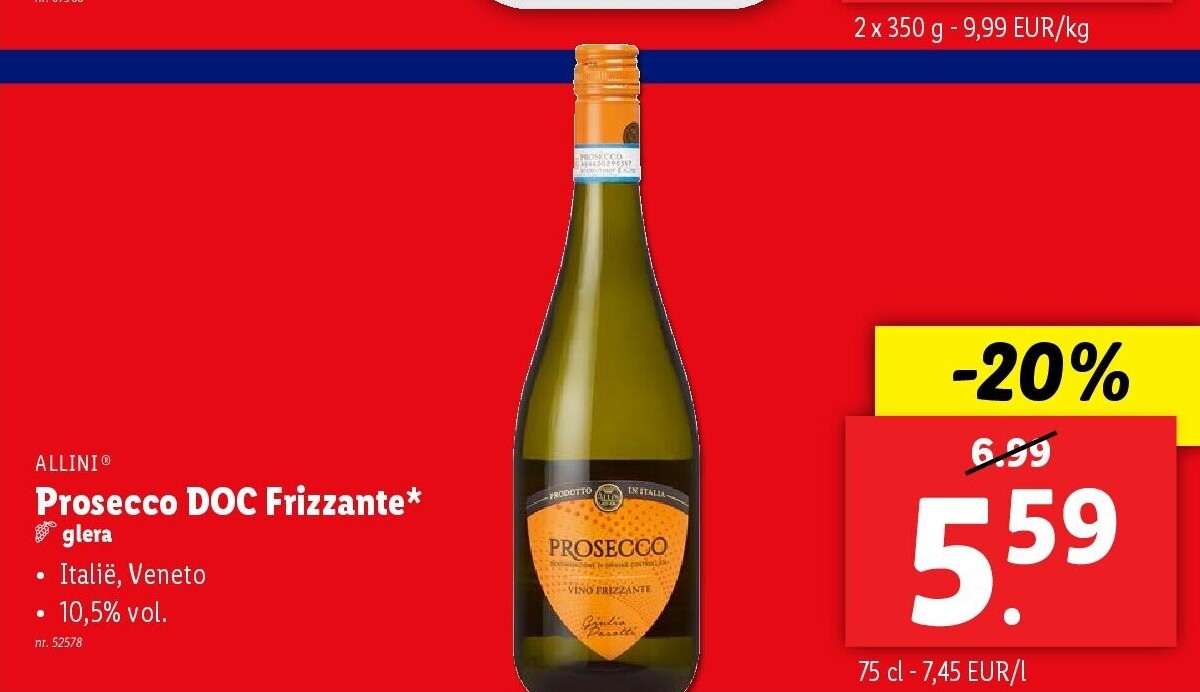 Prosecco DOC Frizzante