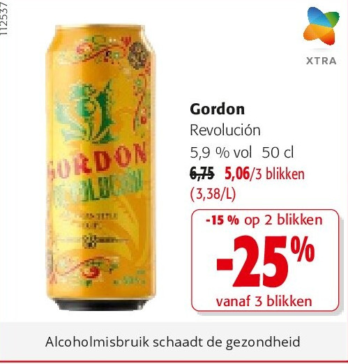 Gordon Revolución 5,9 % vol 50 cl