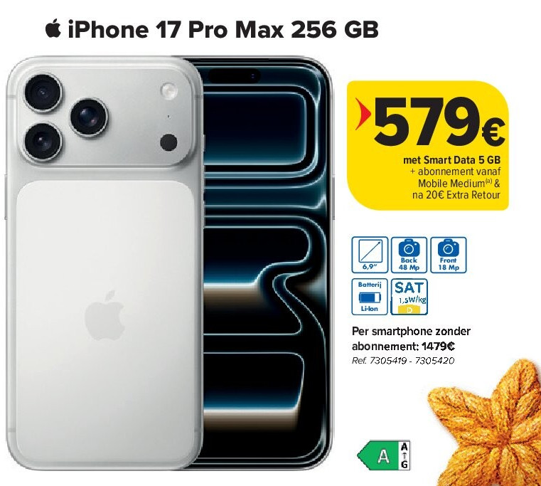 iPhone 17 Pro Max 256 GB