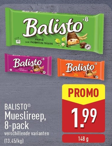 Mueslireep, 8-pack