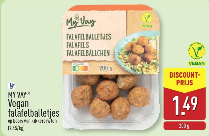 Vegan falafelballetjes