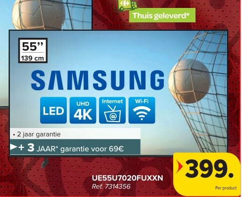SAMSUNG UE55U7020FUXXN 4K TV