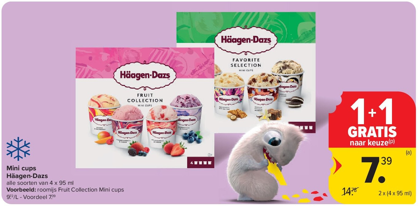 Mini cups Häagen-Dazs