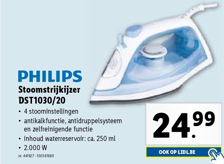 Stoomstrijkijzer DST1030/20