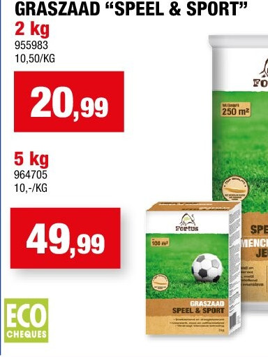GRASZAAD “SPEEL & SPORT” 2 kg