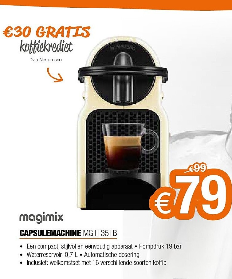 CAPSULEMACHINE MG11351B