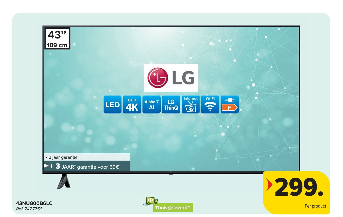LG 43NU800B6LC LED TV