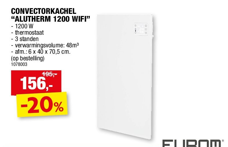 CONVECTORKACHEL “ALUTHERM 1200 WIFI”