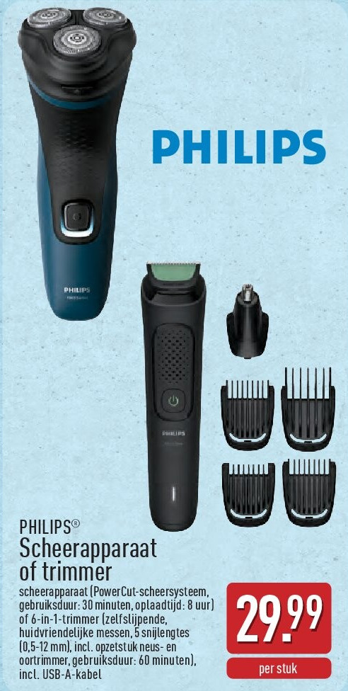 Scheerapparaat of trimmer