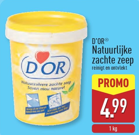 Natuurlijke zachte zeep