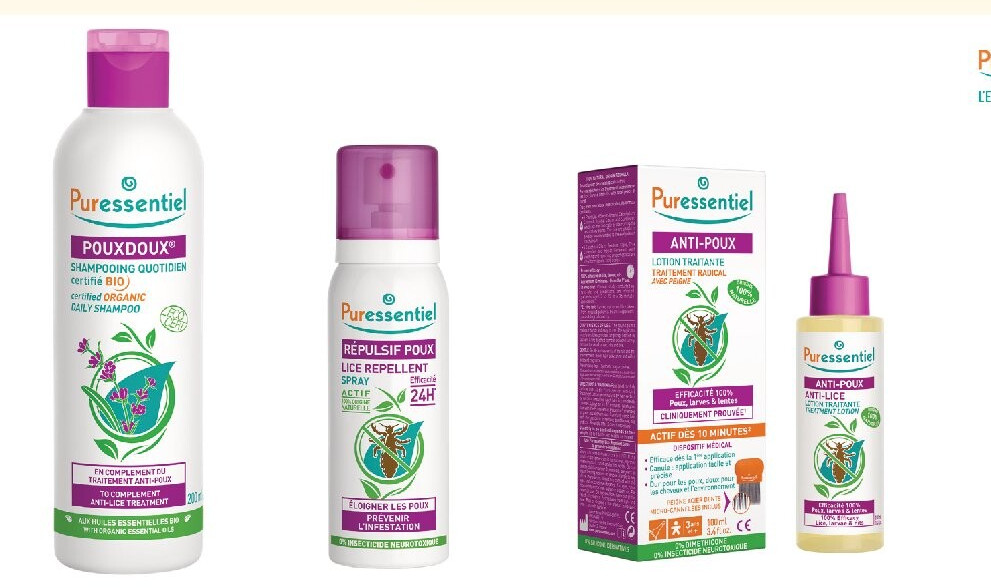Puressentiel gamme anti-poux