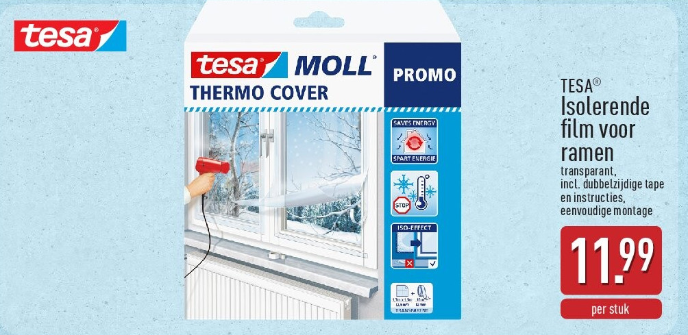 Isolerende film voor ramen