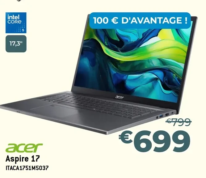 Acer Aspire 17 ITACA1751M5037