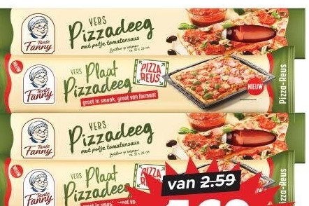 Tante Fanny pizzadeeg