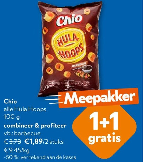 Chio alle Hula Hoops 100 g