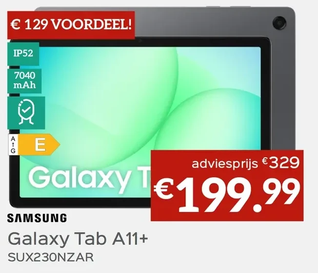 SAMSUNG Galaxy Tab A11+ SUX230NZAR