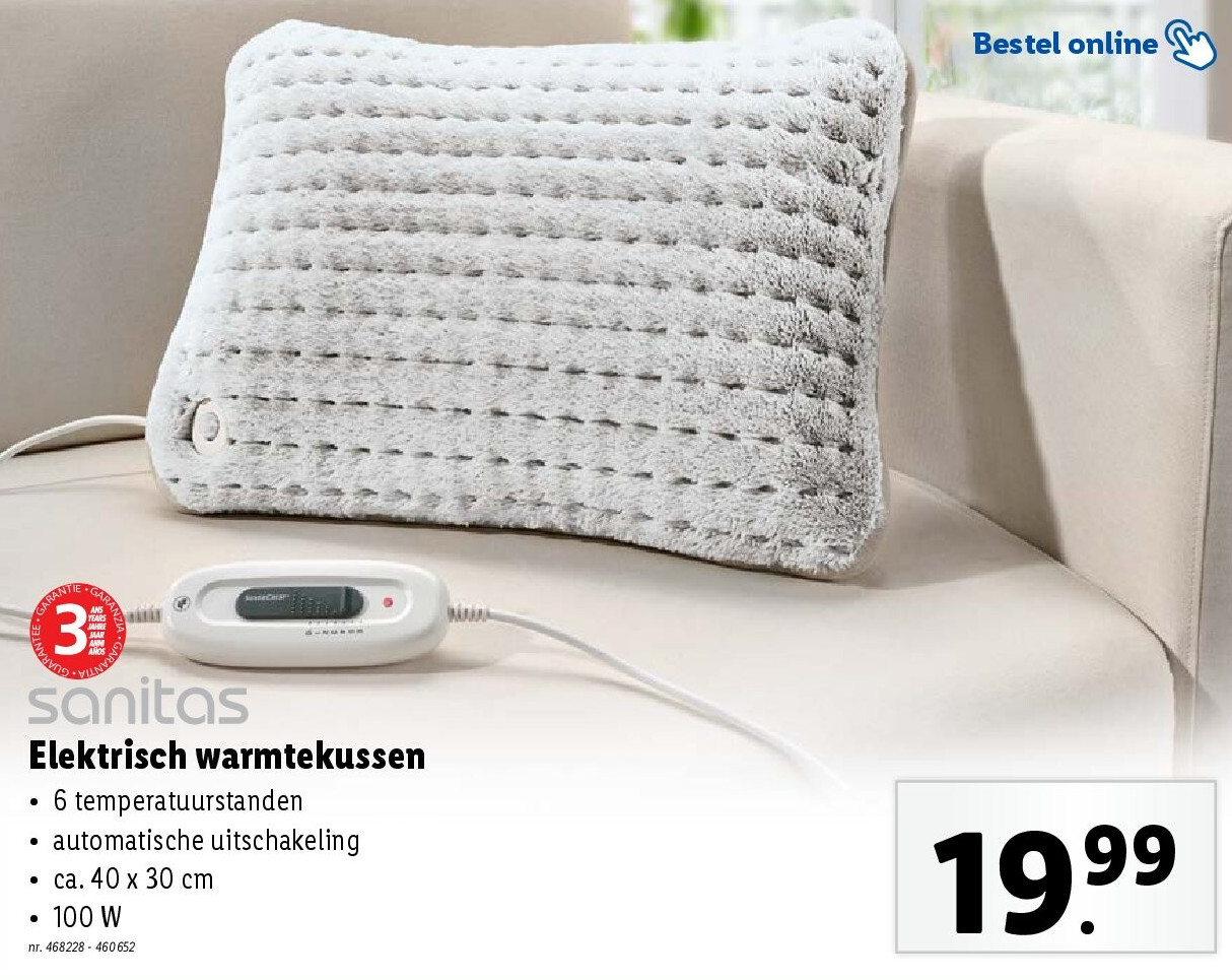 Elektrisch warmtekussen