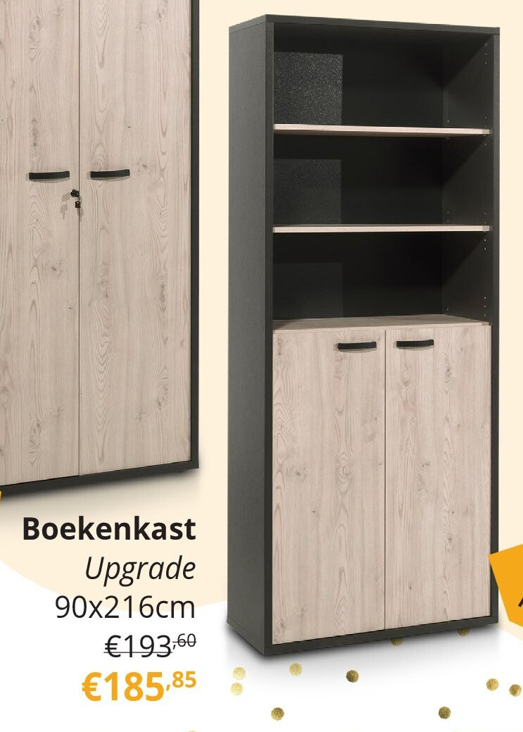 Boekenkast Upgrade 90x216cm