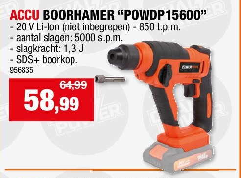 ACCU BOORHAMER “POWDP15600”