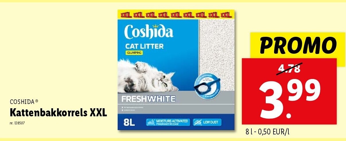 Kattenbakkorrels XXL