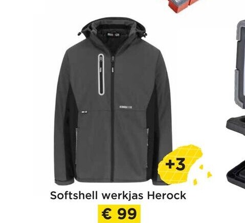 Softshell werkjas Herock
