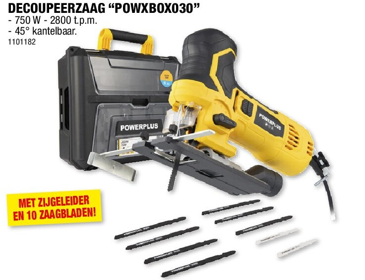 DECOUPEERZAAG “POWXBOX030”