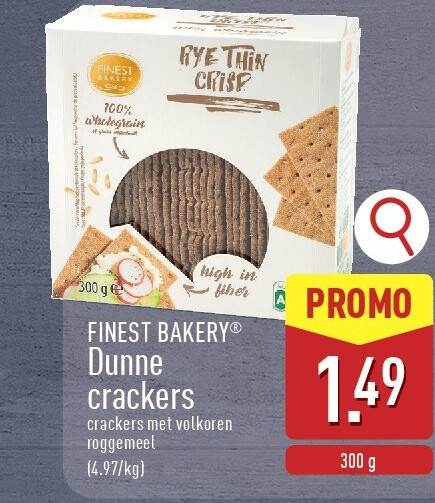 Dunne crackers