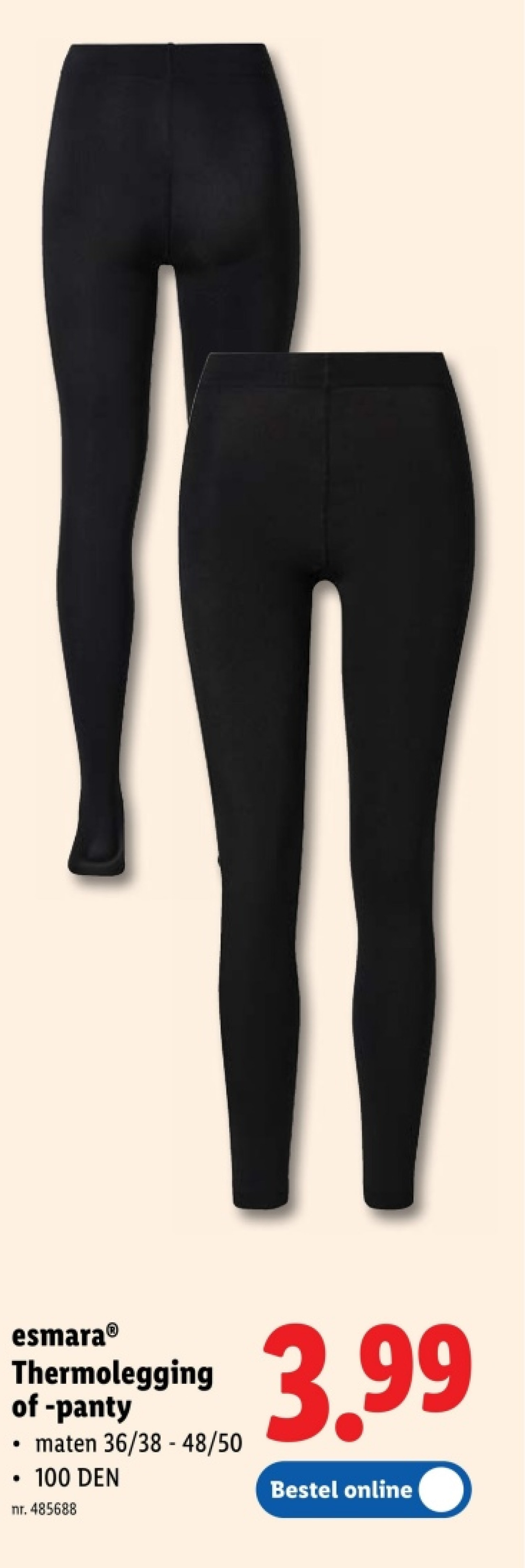 Thermolegging of-panty