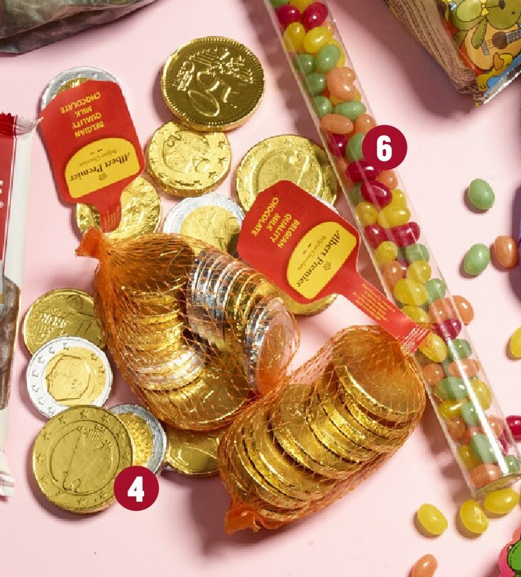 Munstukken van melkchocolade