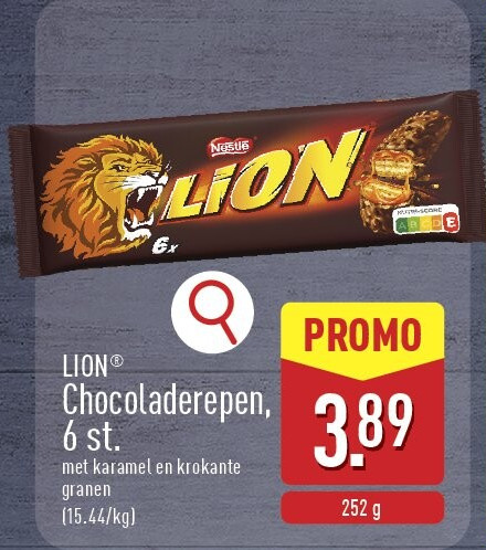 Chocoladerepen, 6st.