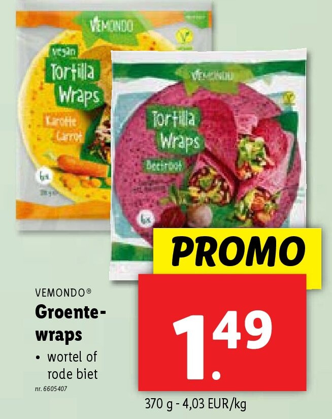 Groentewraps