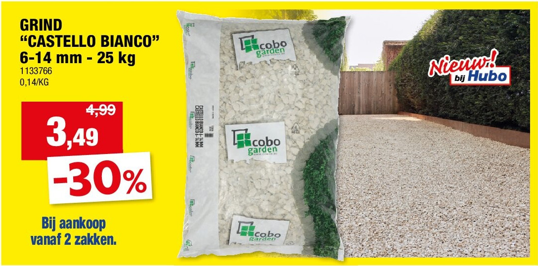 GRIND “CASTELLO BIANCO” 6-14 mm - 25 kg
