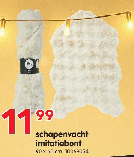 schapenvacht imitatiebont