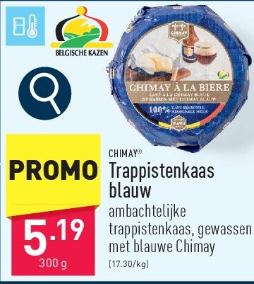 Trappistenkaas blauw