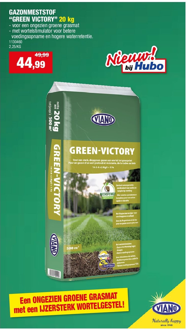 GAZONMESTSTOF “GREEN VICTORY” 20 kg