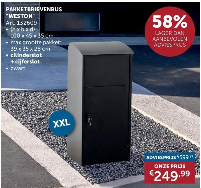 PAKKETBRIEVENBUS "WESTON"
