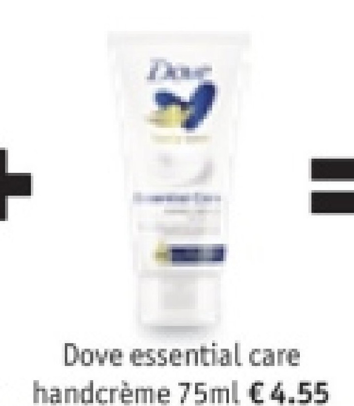 Dove essential care handcrème 75ml