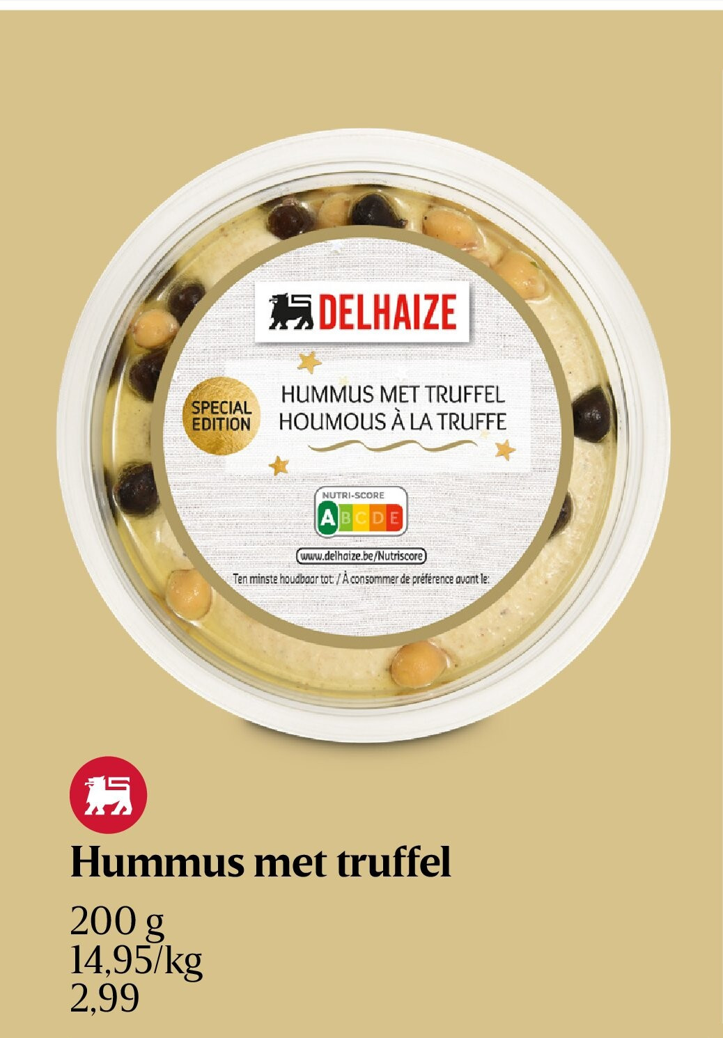 Hummus met truffel