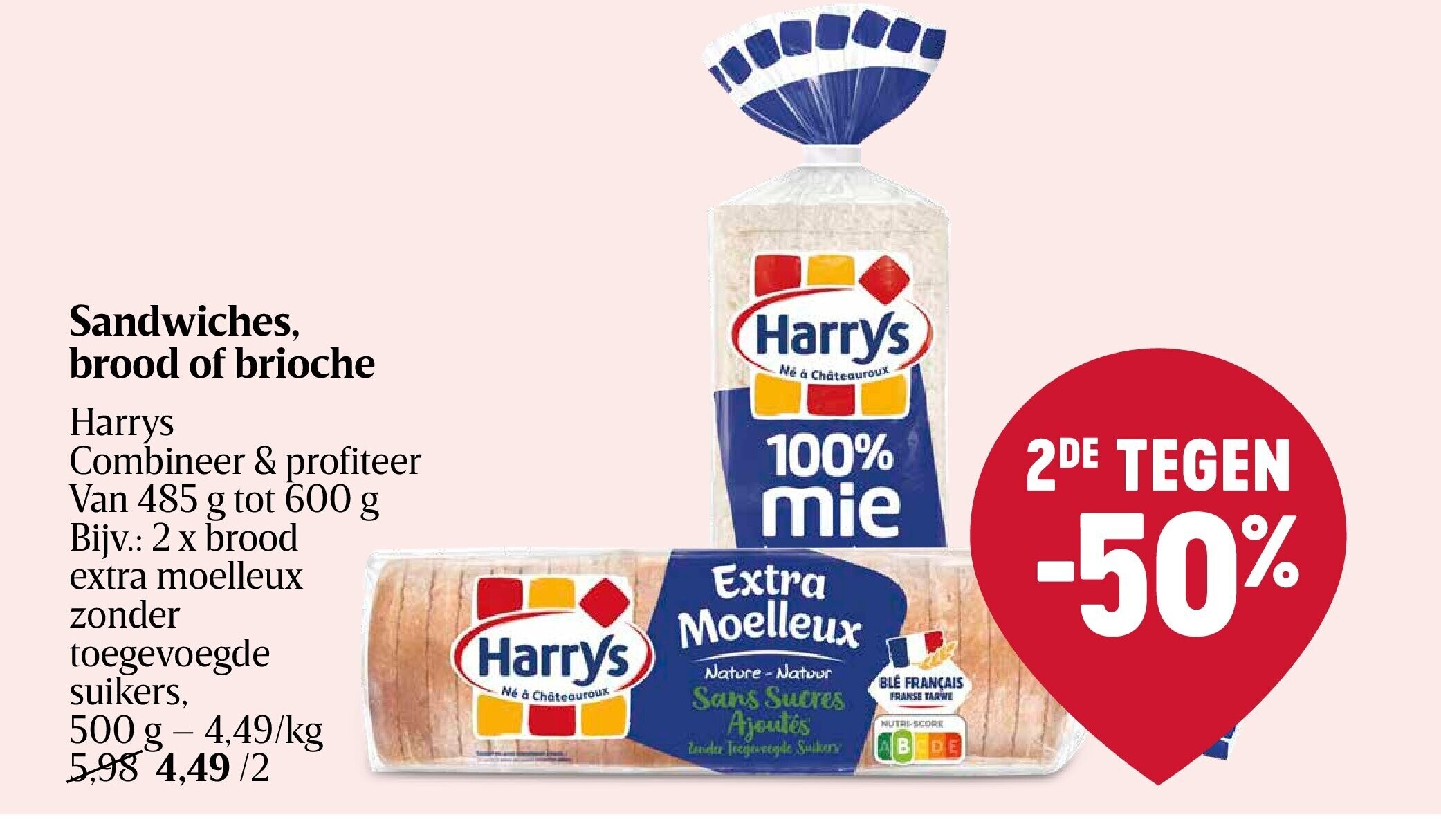 Sandwiches, brood of brioche