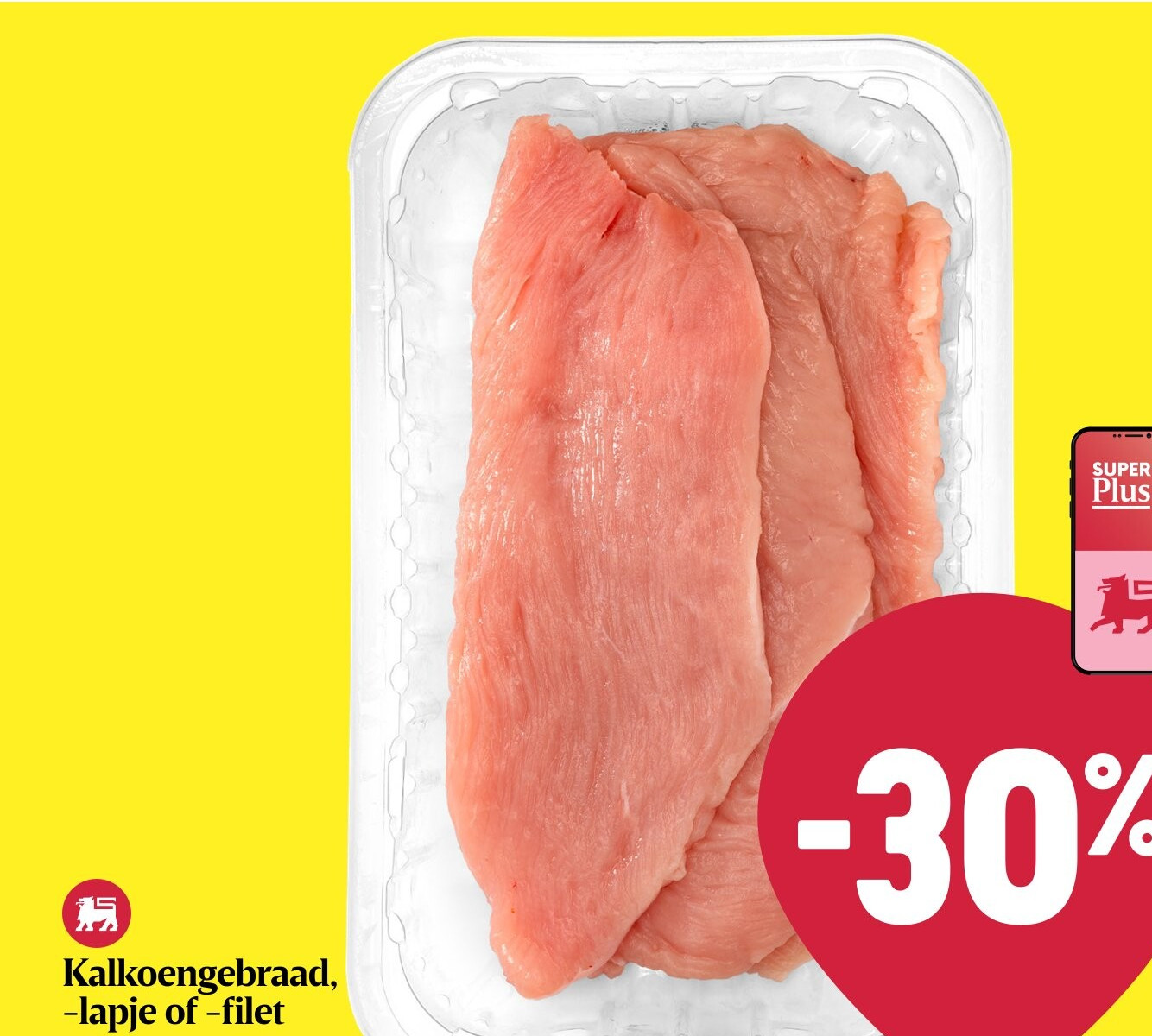 Kalkoengebraad, -lapje of -filet