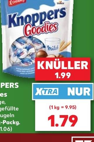KNOPPERS Goodies, 180-g-Packung