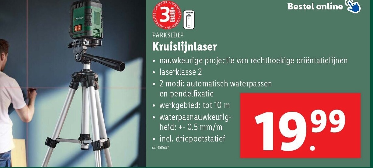 Kruislijnlaser