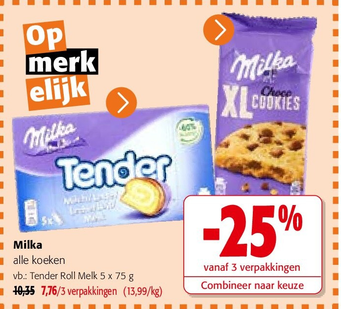 Milka alle koeken