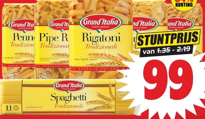 Grand'Italia Tradizionali pasta