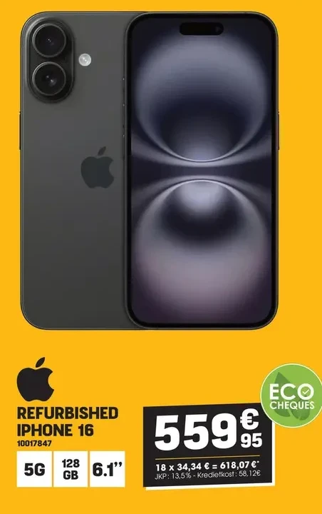 REFURBISHED IPHONE 16