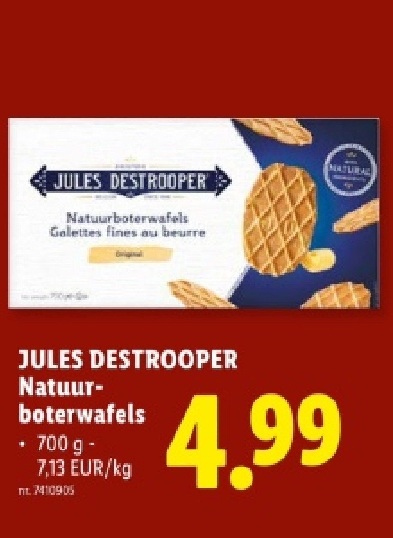 Natuurboterwafels
