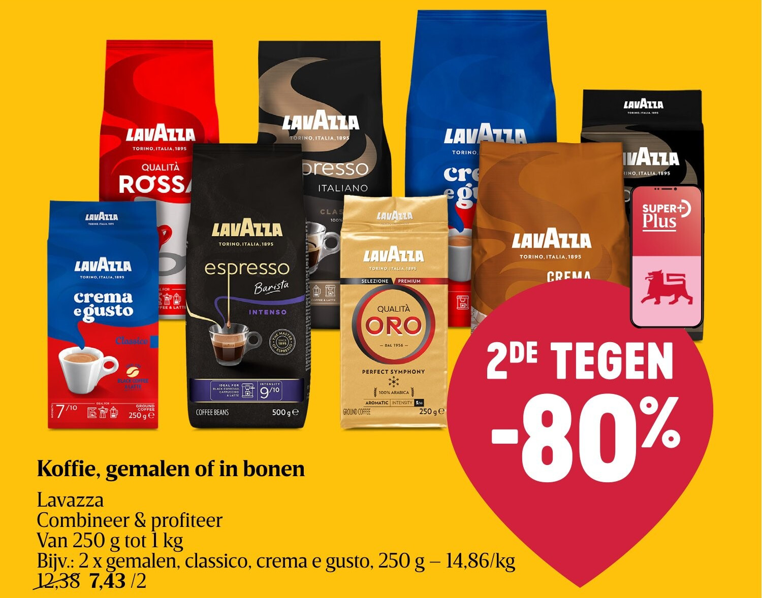 Koffie, gemalen of in bonen