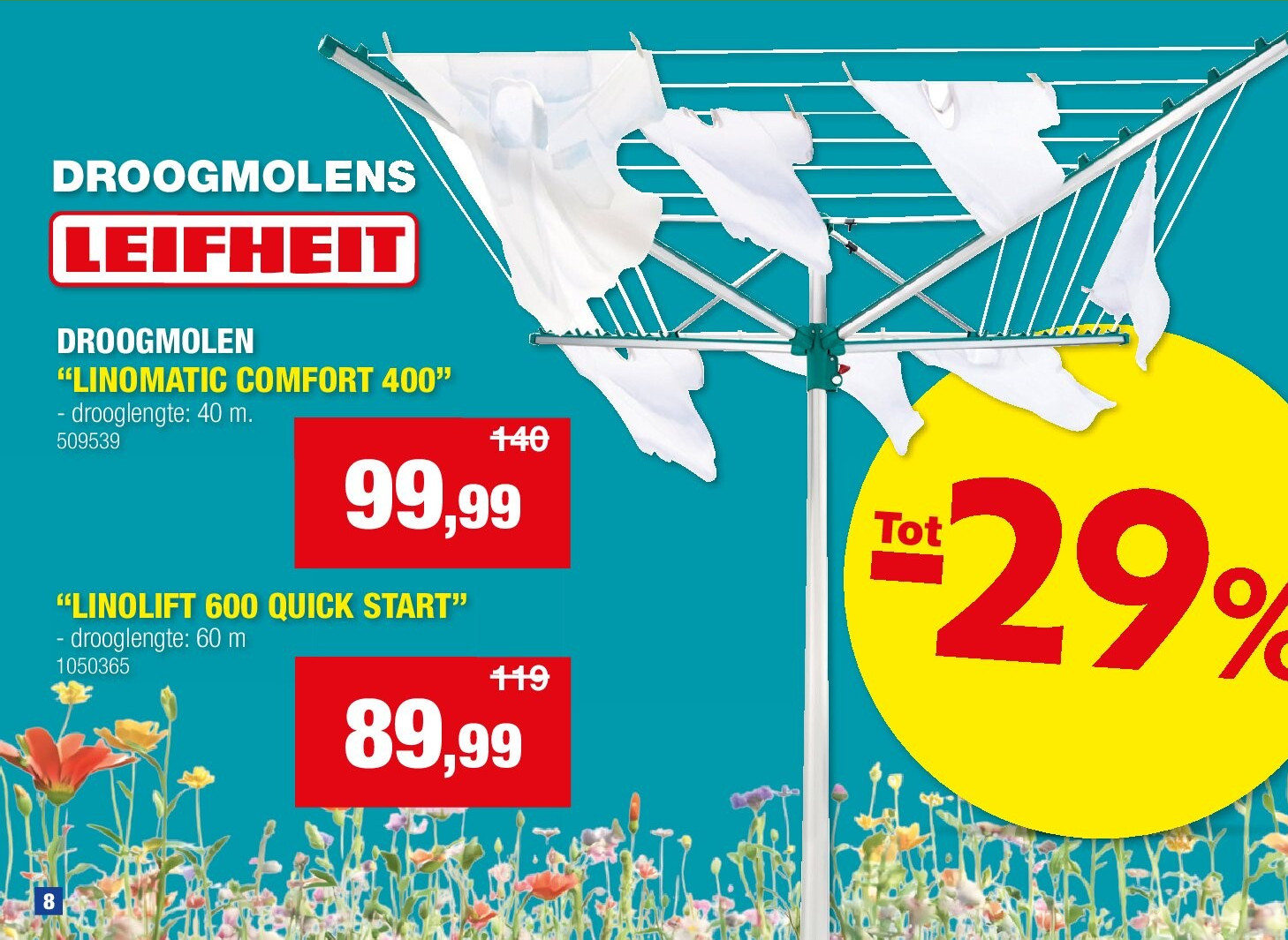 DROOGMOLEN “LINOMATIC COMFORT 400”