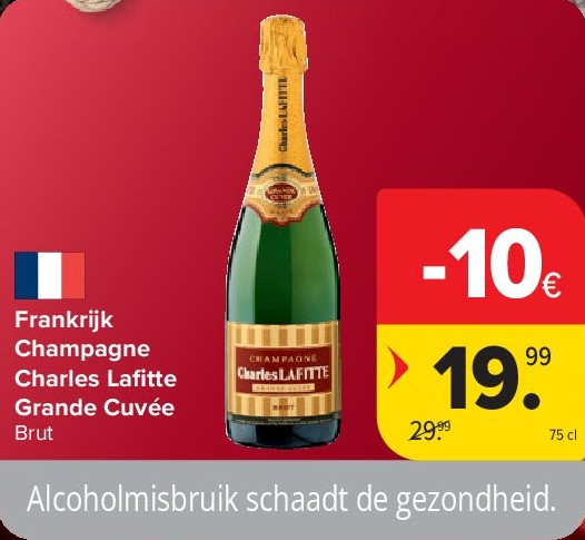 Frankrijk Champagne Charles Lafi tte Grande Cuvée